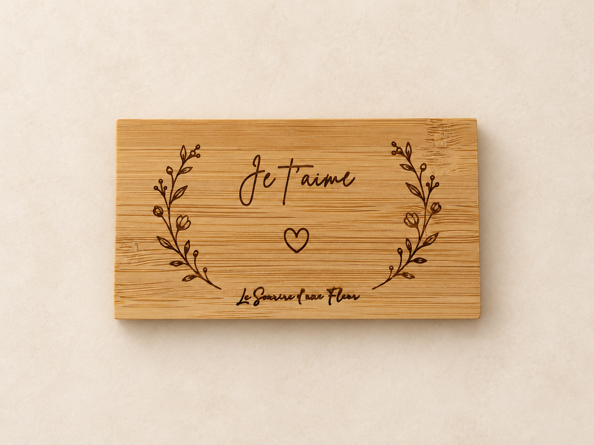 Carte Souvenir Bambou Magnet
